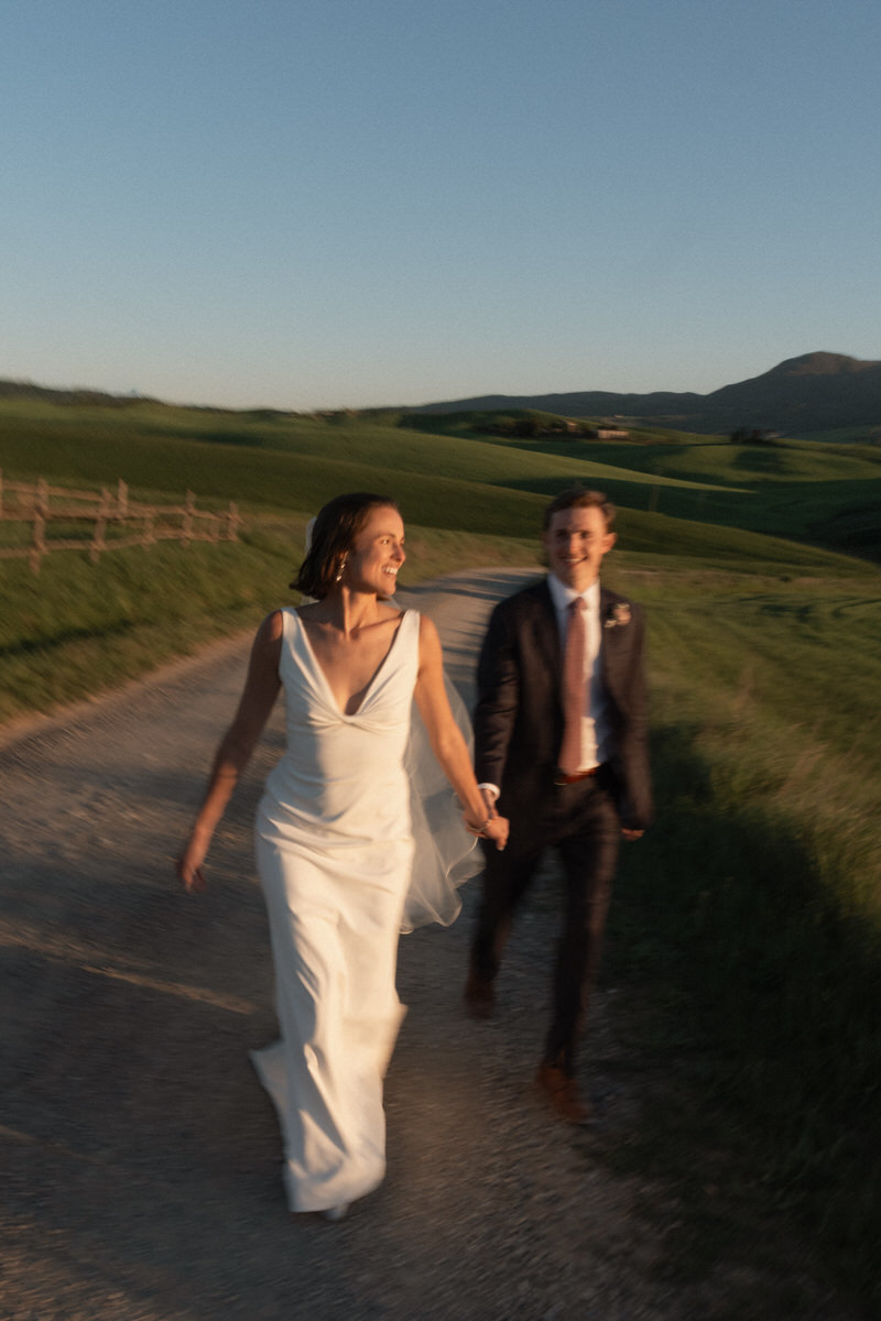 wedding at locanda in tuscany