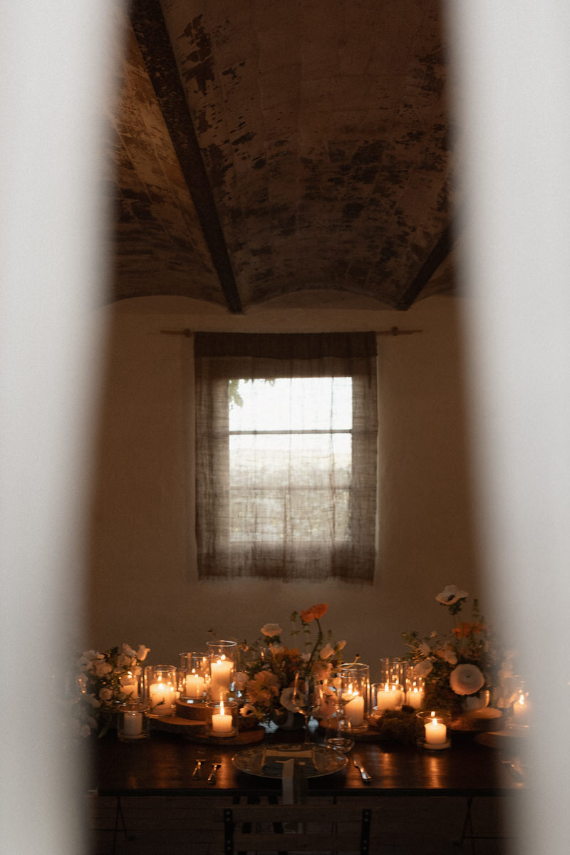 wedding at locanda in tuscany