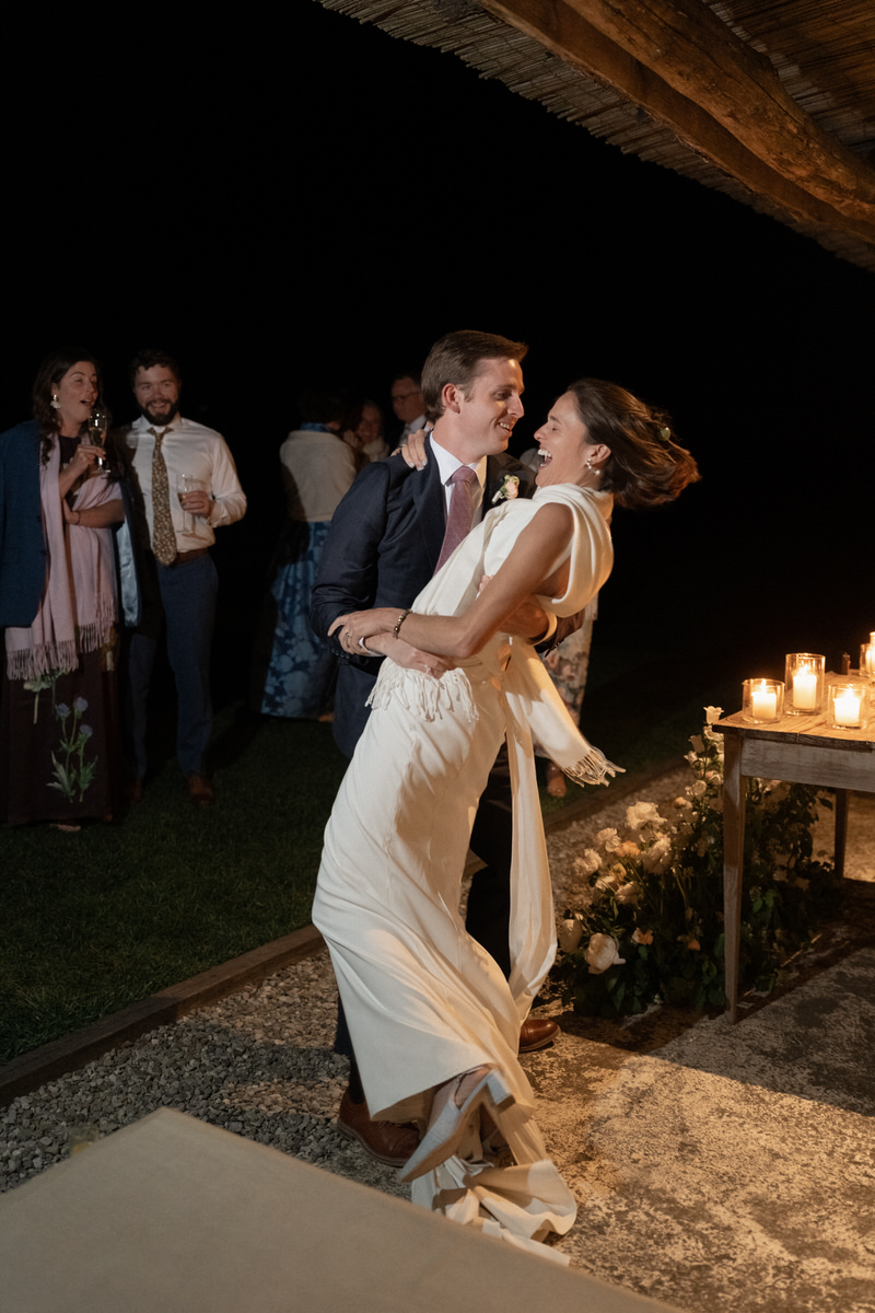 wedding at locanda in tuscany