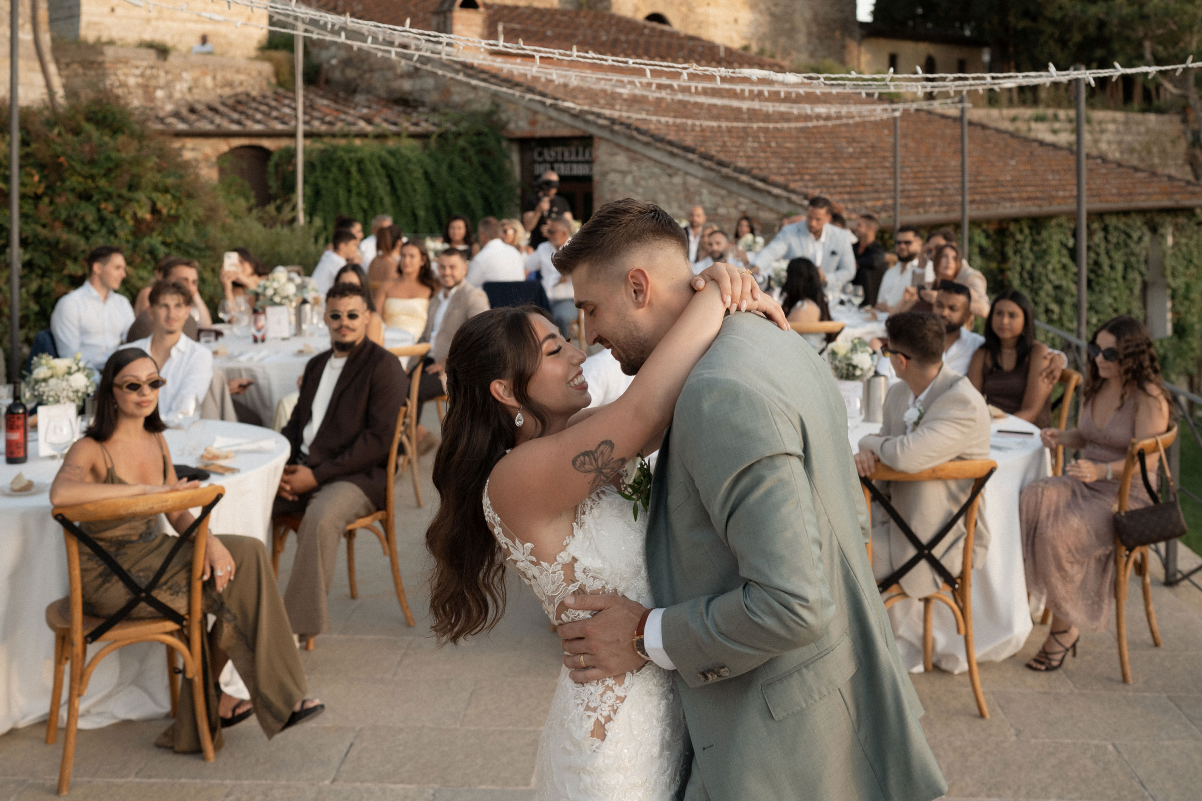 wedding at castello del trebbio