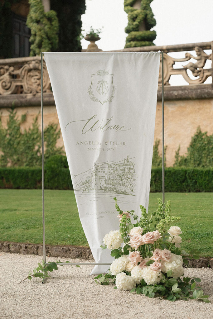 wedding at villa del balbianello lake como