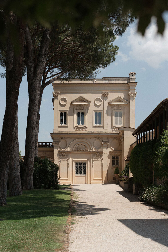 wedding at villa aurelia