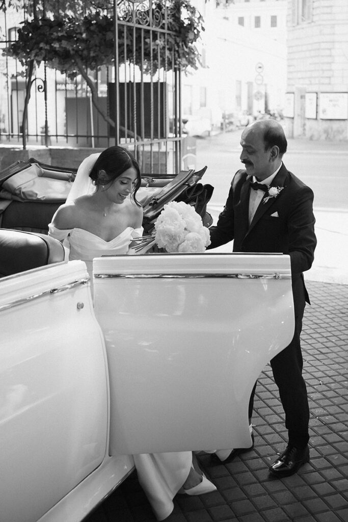 wedding at villa aurelia