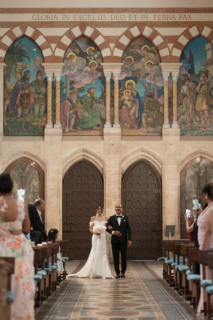 wedding at villa aurelia