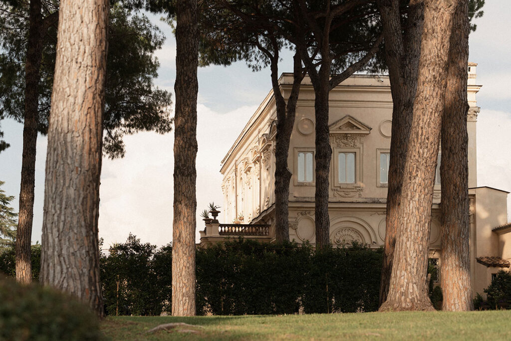 wedding at villa aurelia