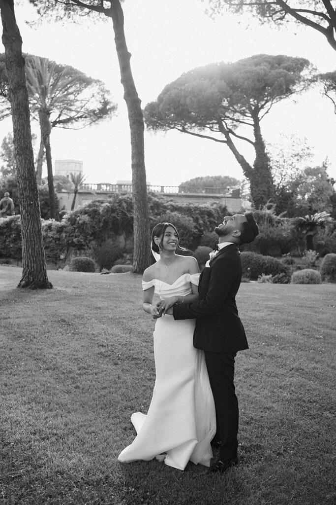 wedding at villa aurelia