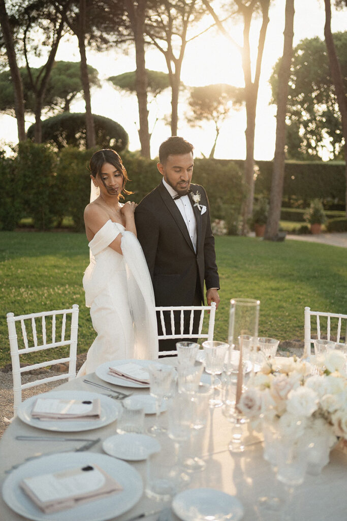 wedding at villa aurelia