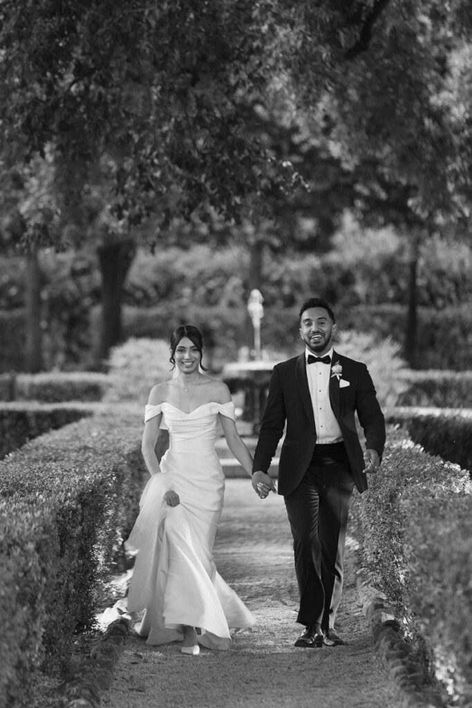 wedding at villa aurelia