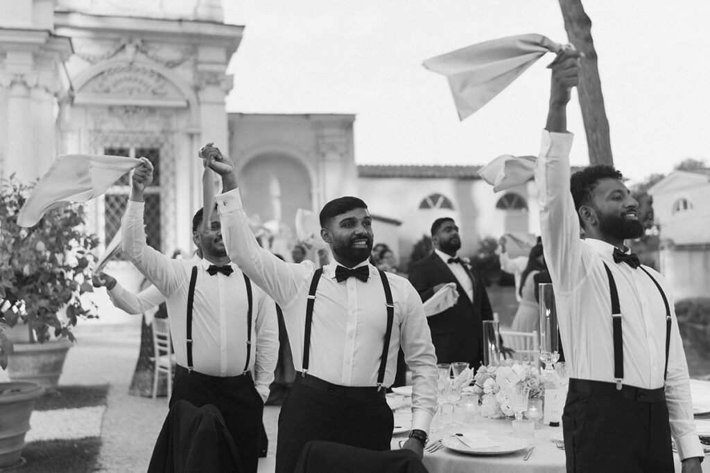 wedding at villa aurelia