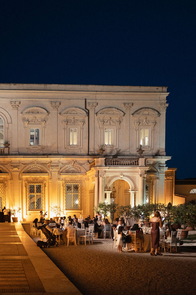 wedding at villa aurelia