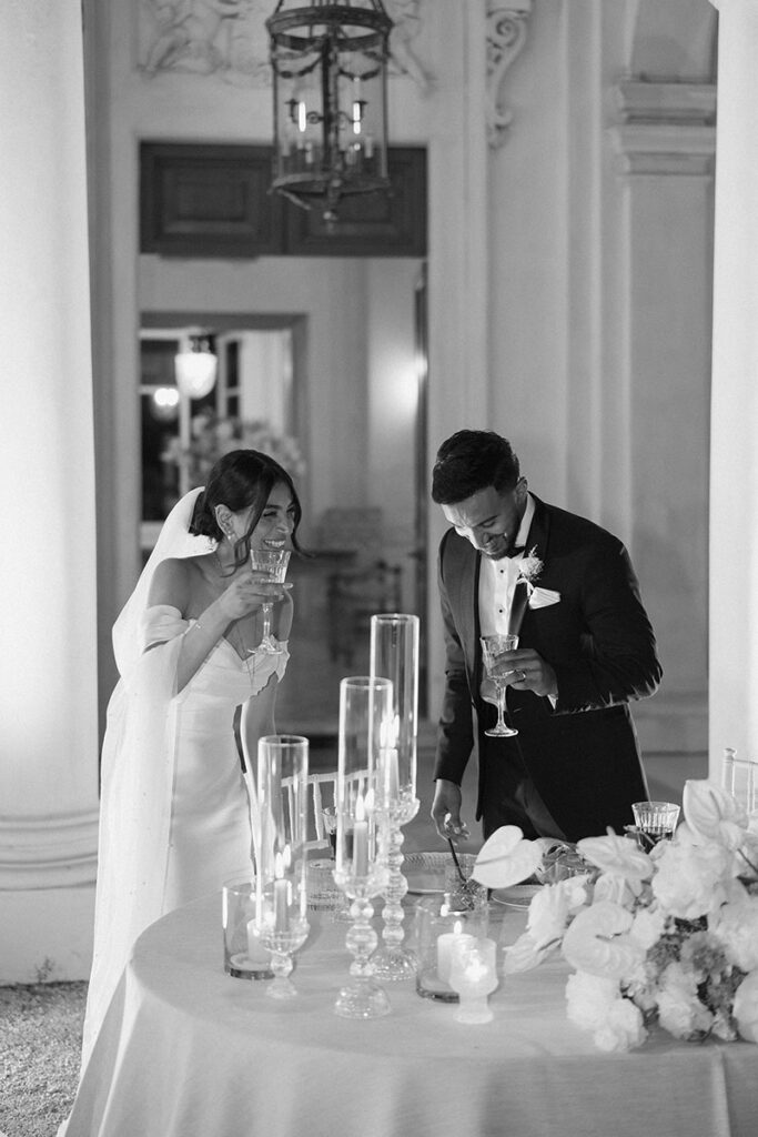 wedding at villa aurelia
