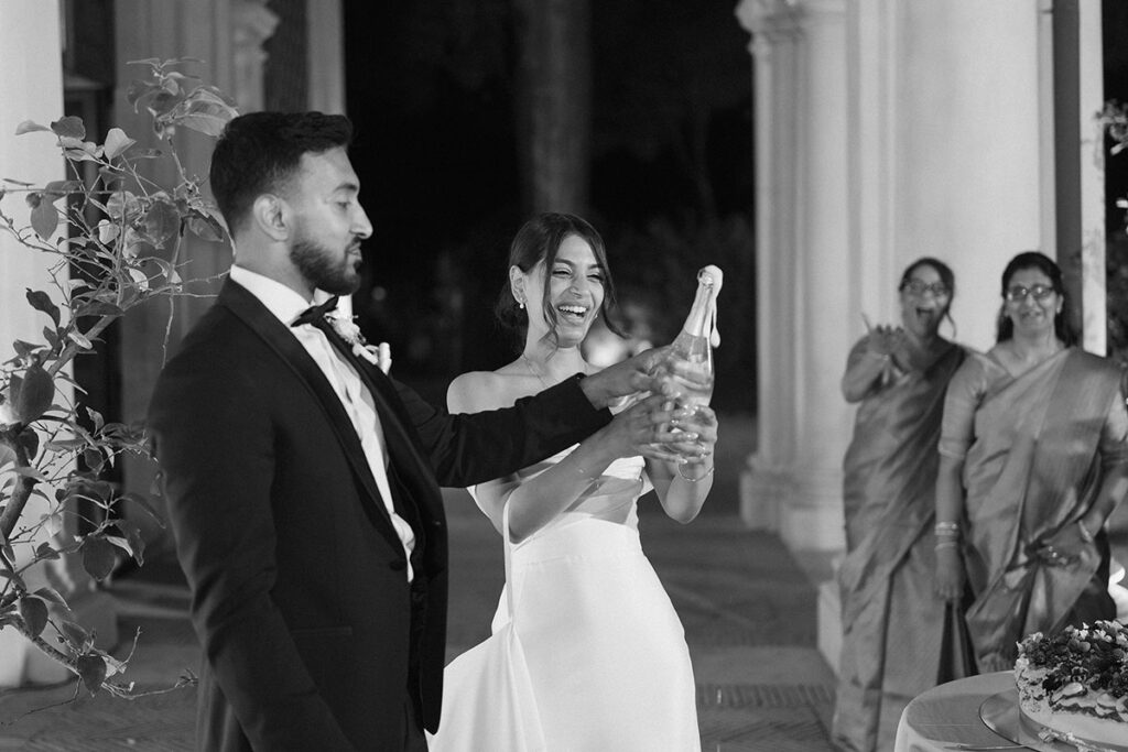 wedding at villa aurelia