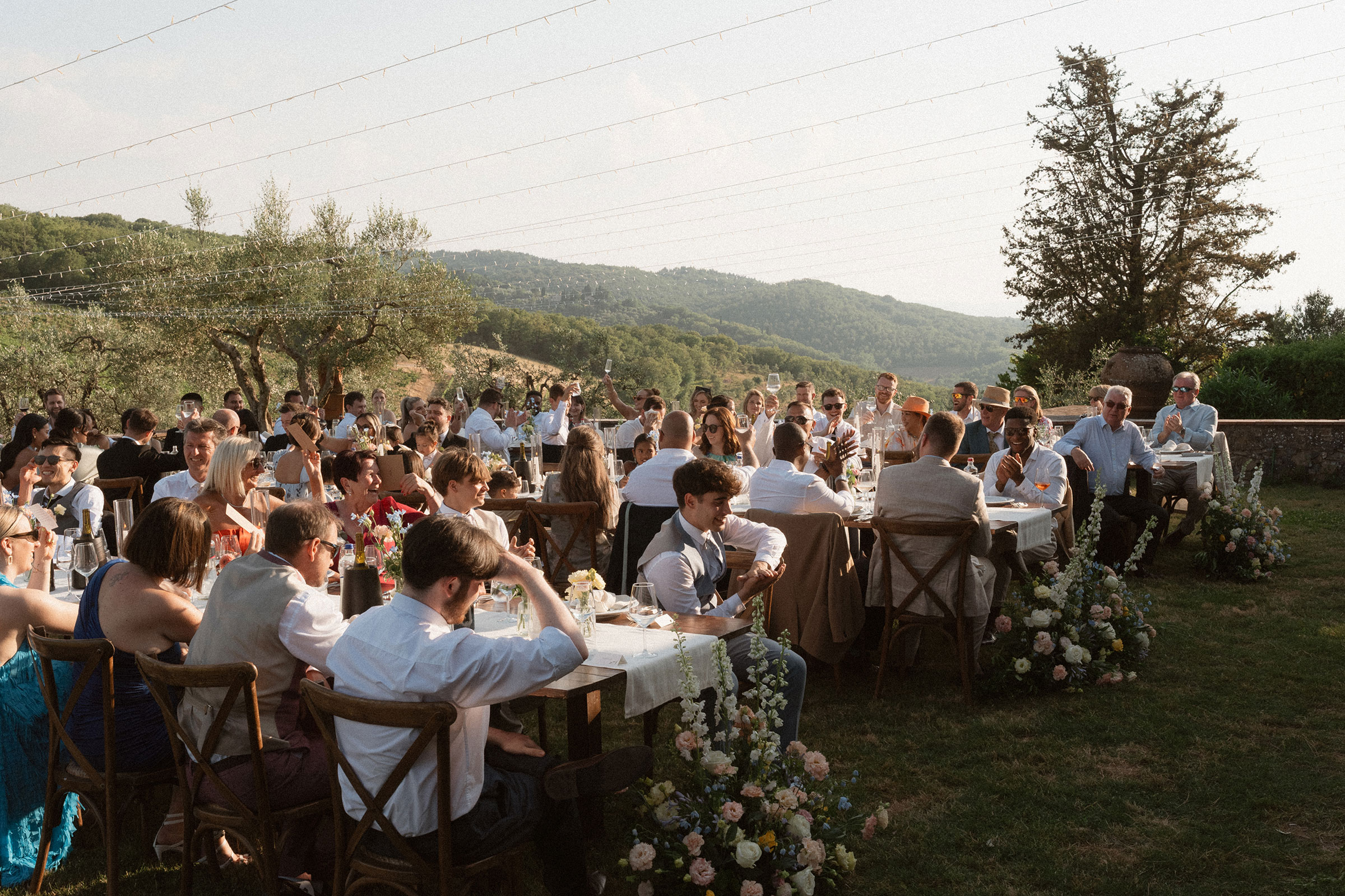 wedding at le filigare tuscany
