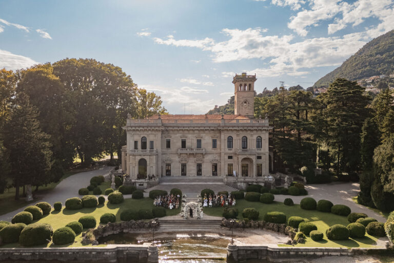 wedding at villa erba lake como