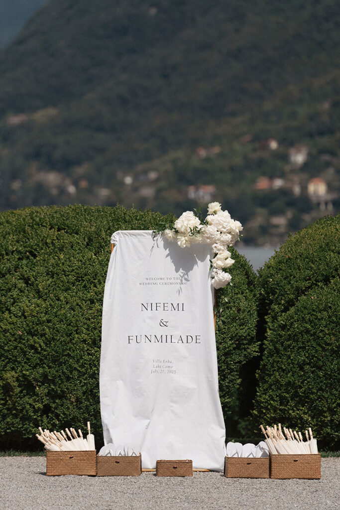 wedding at villa erba lake como