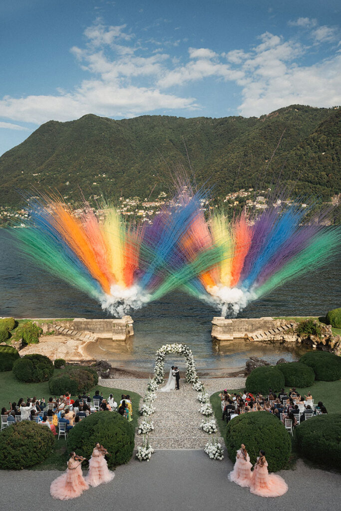 wedding at villa erba lake como