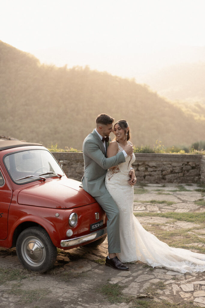 wedding at castello del trebbio