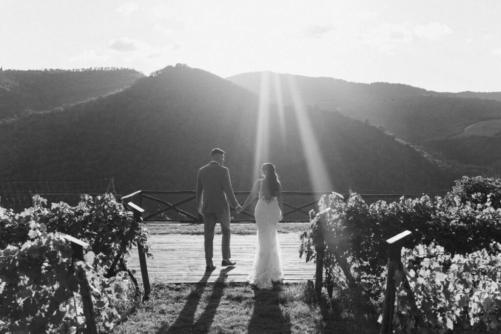 wedding at castello del trebbio