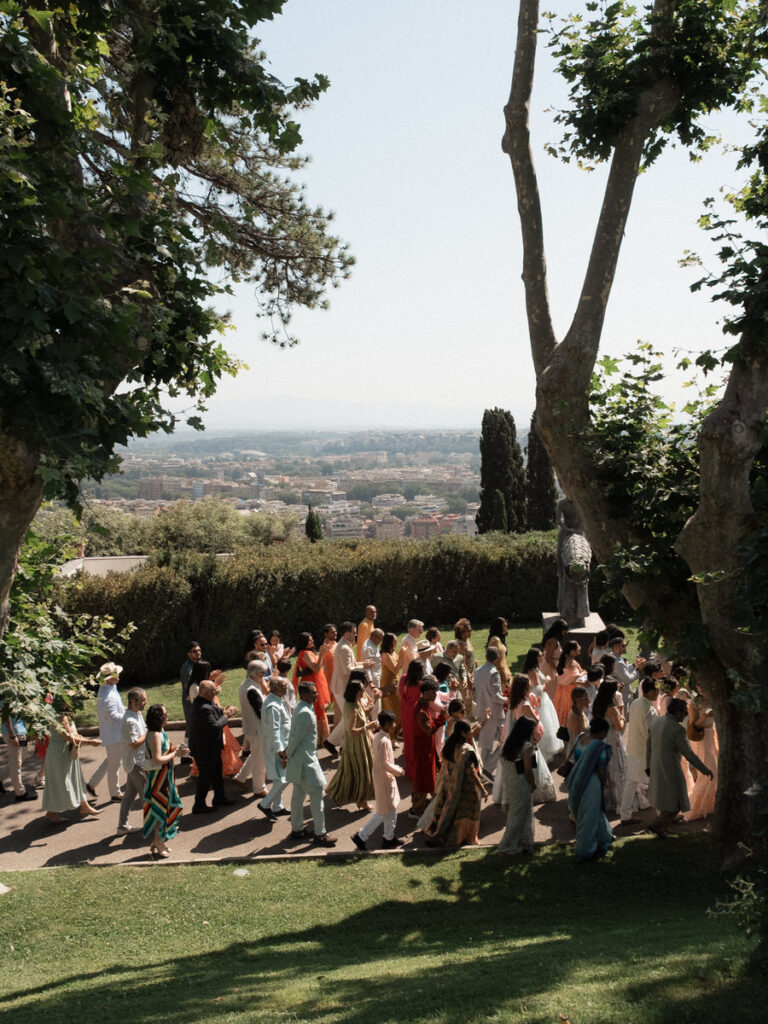 indian wedding in rome