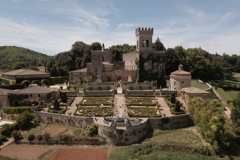 wedding at castello di celsa