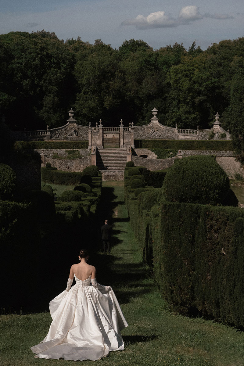 wedding at castello di celsa