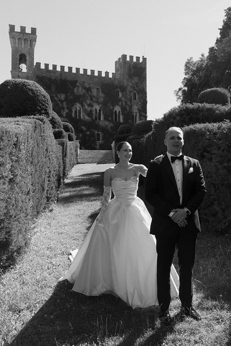 wedding at castello di celsa