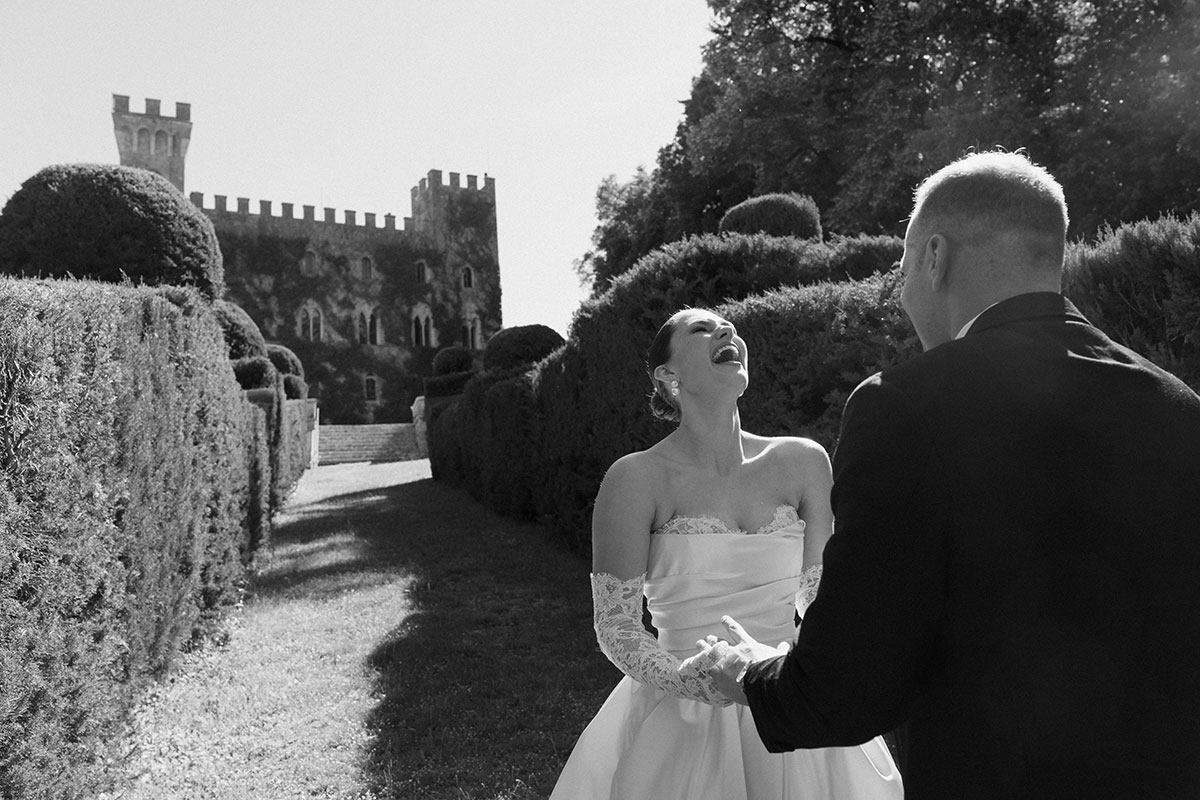 wedding at castello di celsa