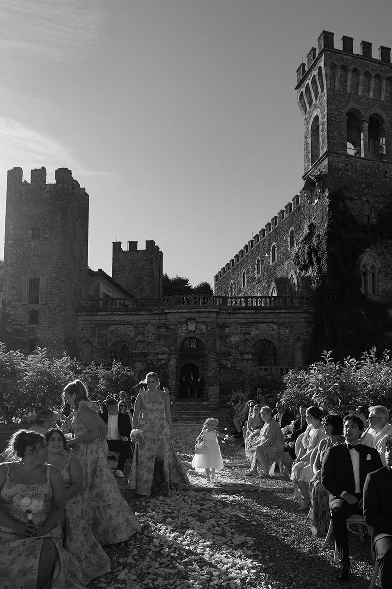 wedding at castello di celsa