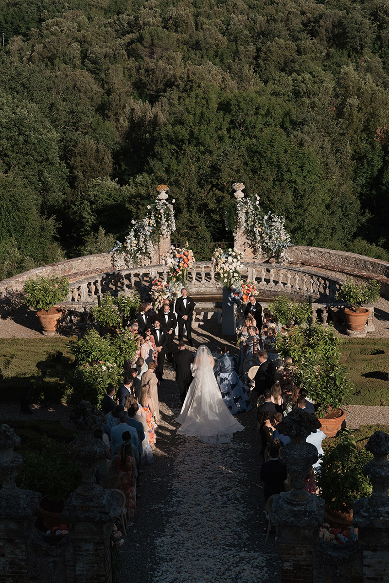 wedding at castello di celsa