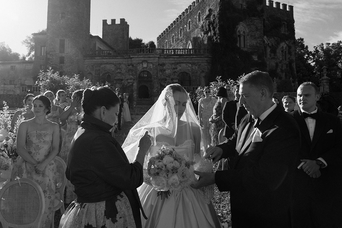 wedding at castello di celsa