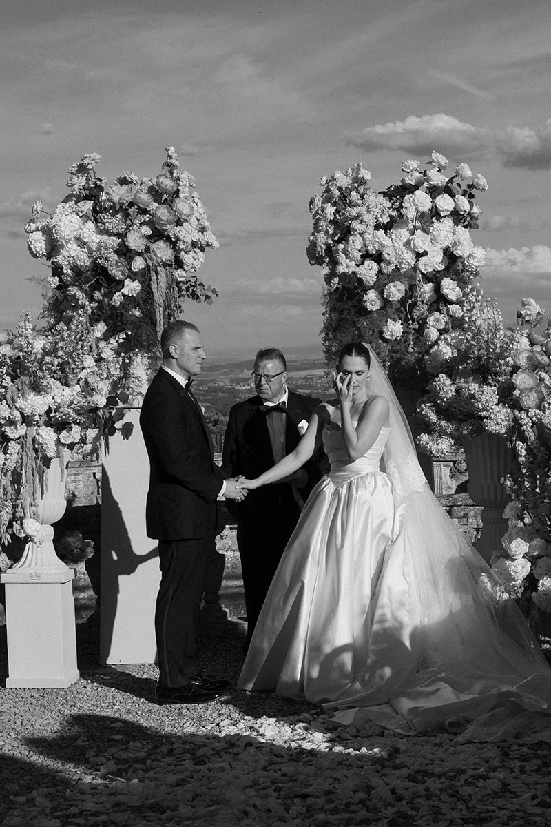 wedding at castello di celsa