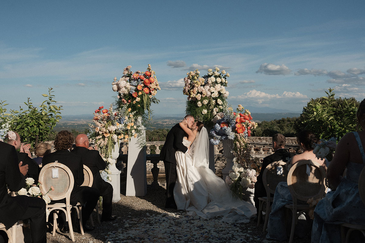 wedding at castello di celsa