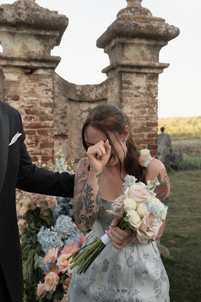 wedding at castello di celsa