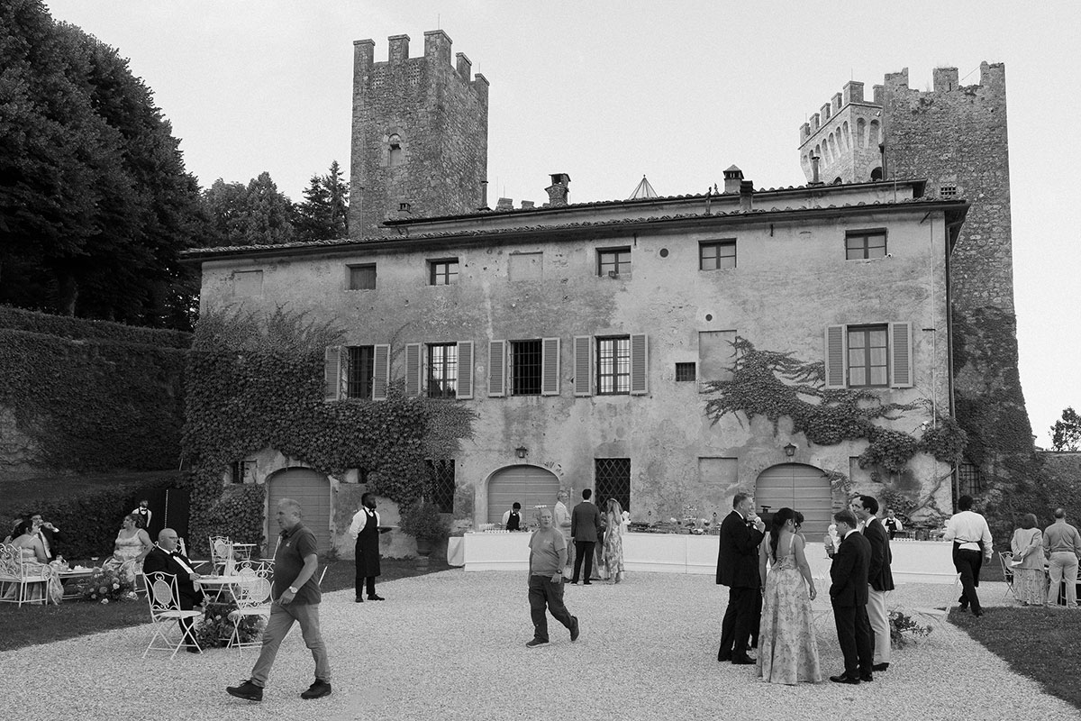 wedding at castello di celsa