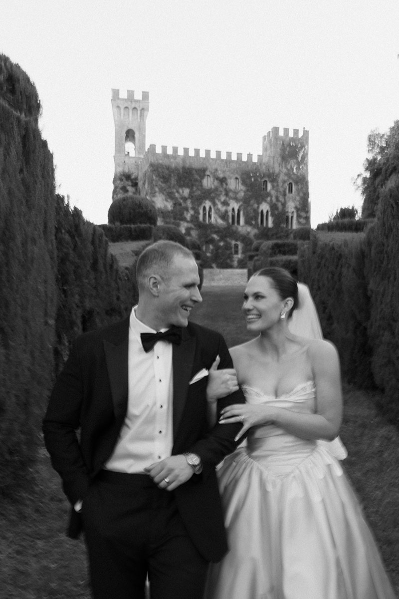 wedding at castello di celsa