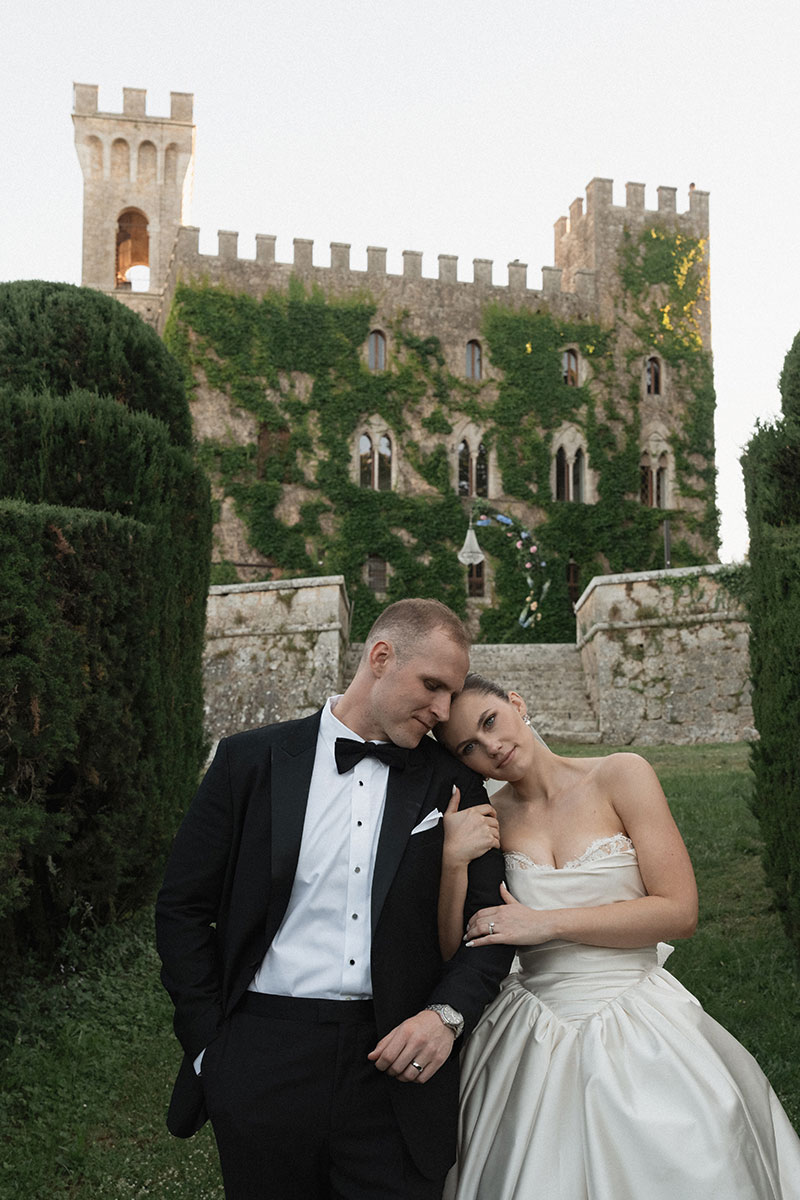 wedding at castello di celsa