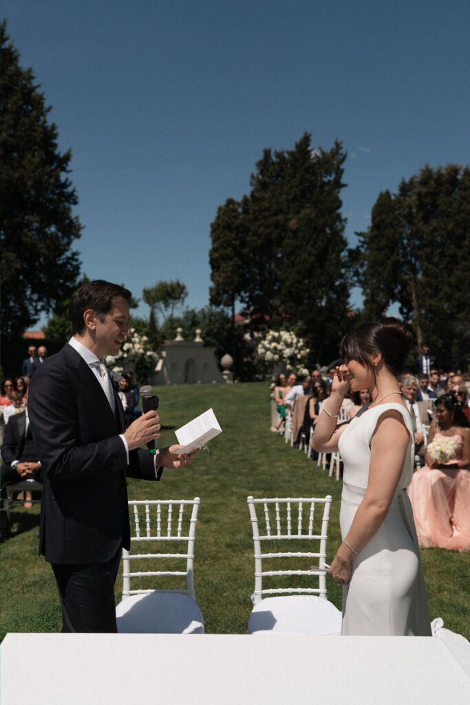 wedding at villa miani
