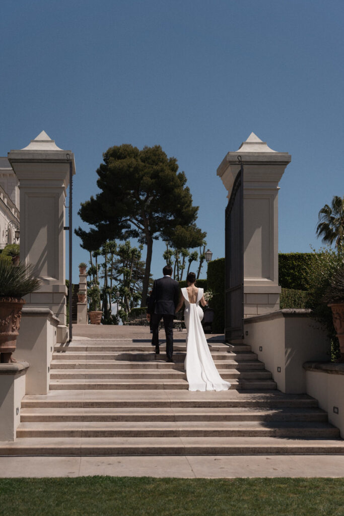 wedding at villa miani