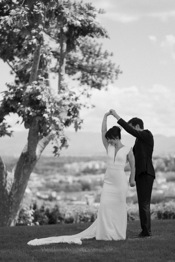 wedding at villa miani