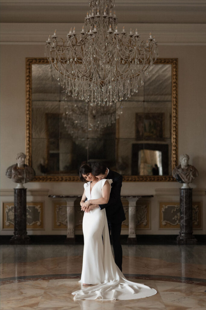 wedding at villa miani