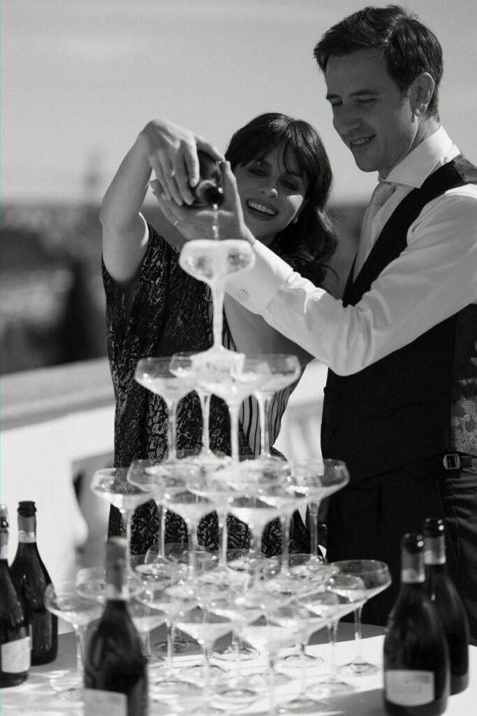 wedding at villa miani