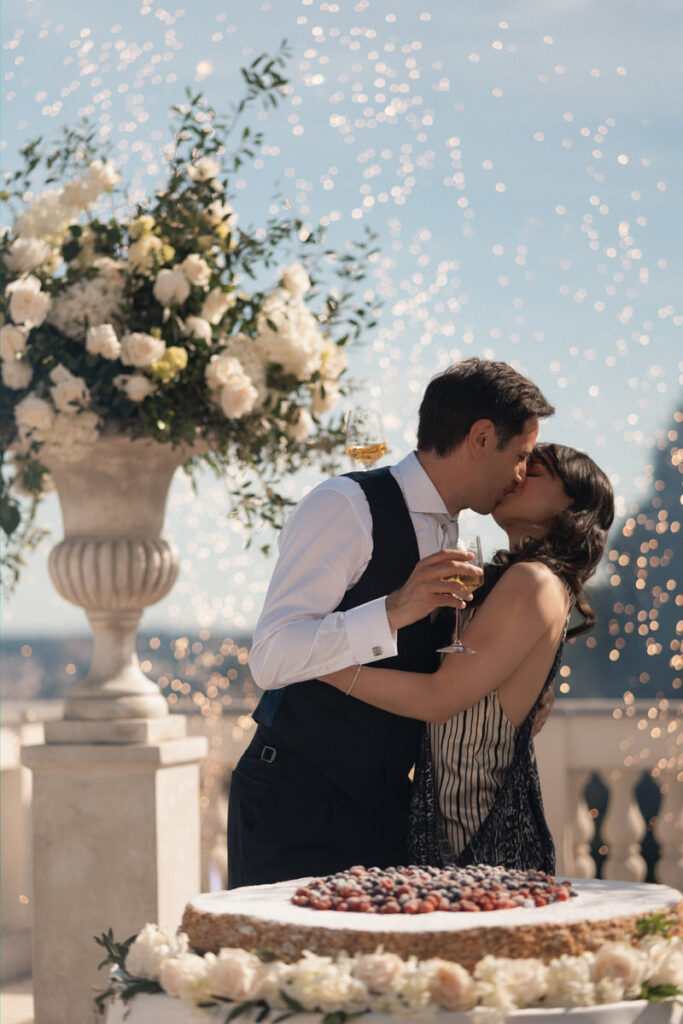 wedding at villa miani