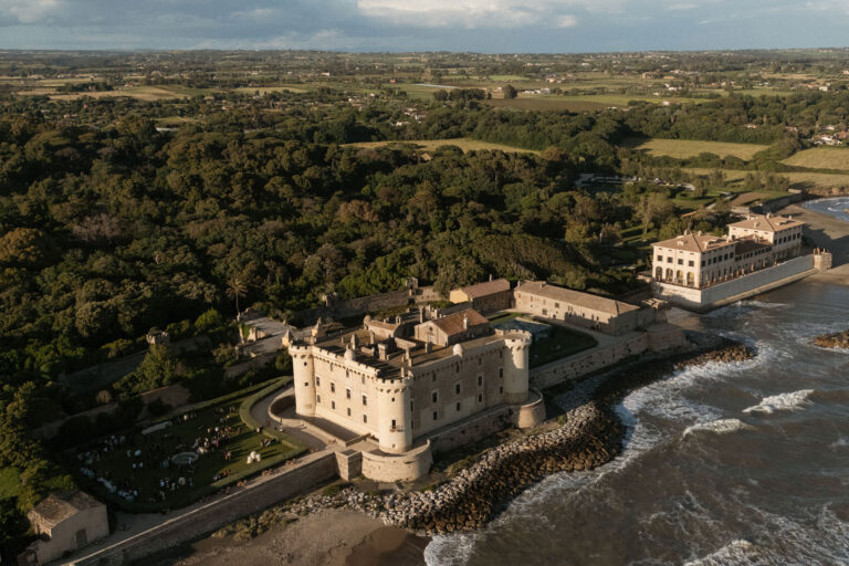 wedding at castello di palo laziale