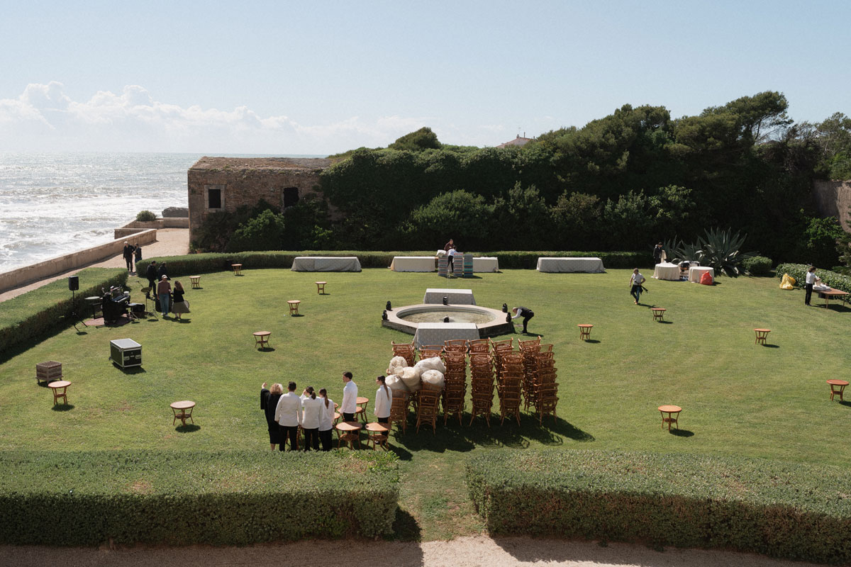 wedding at castello di palo laziale