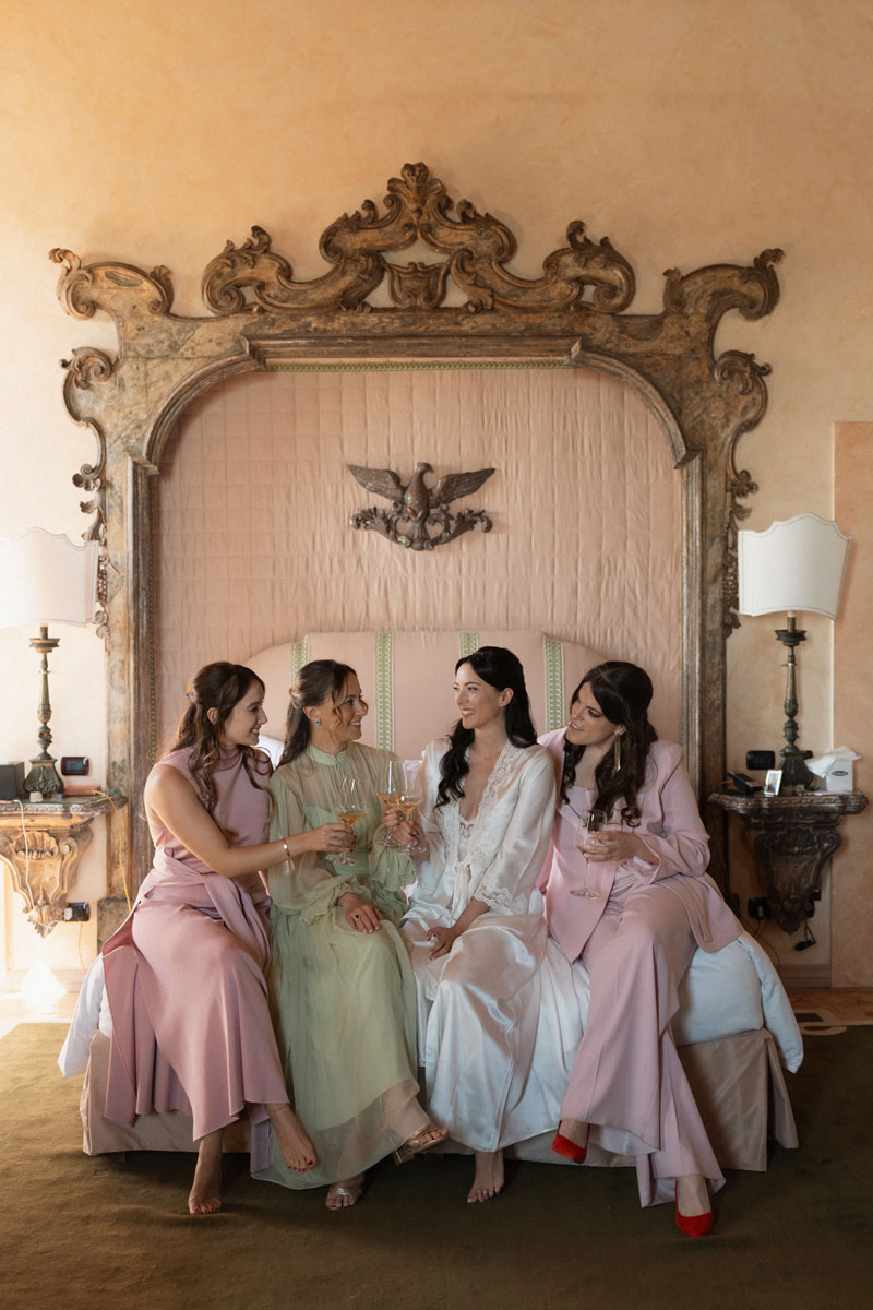 wedding at castello di palo laziale