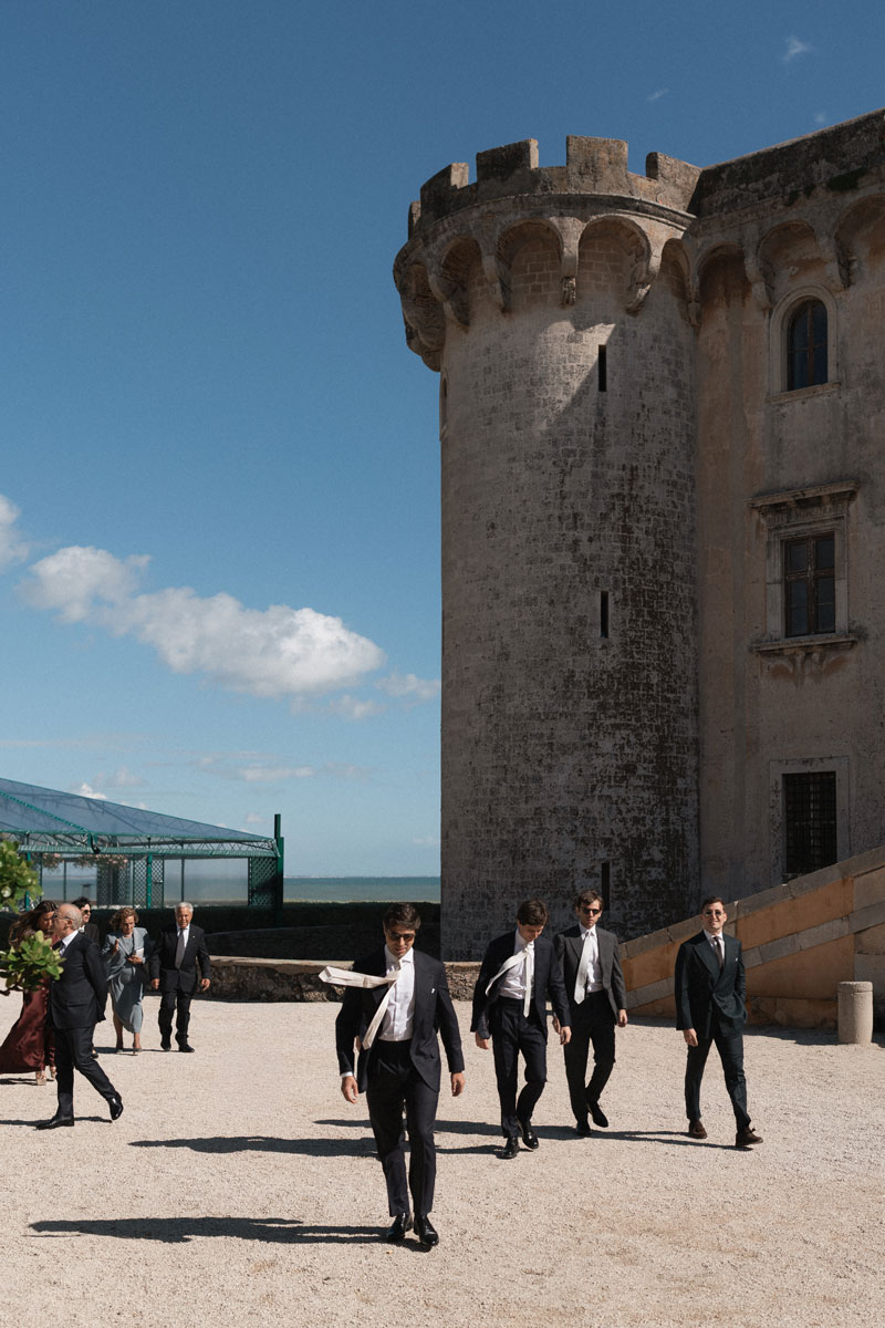 wedding at castello di palo laziale