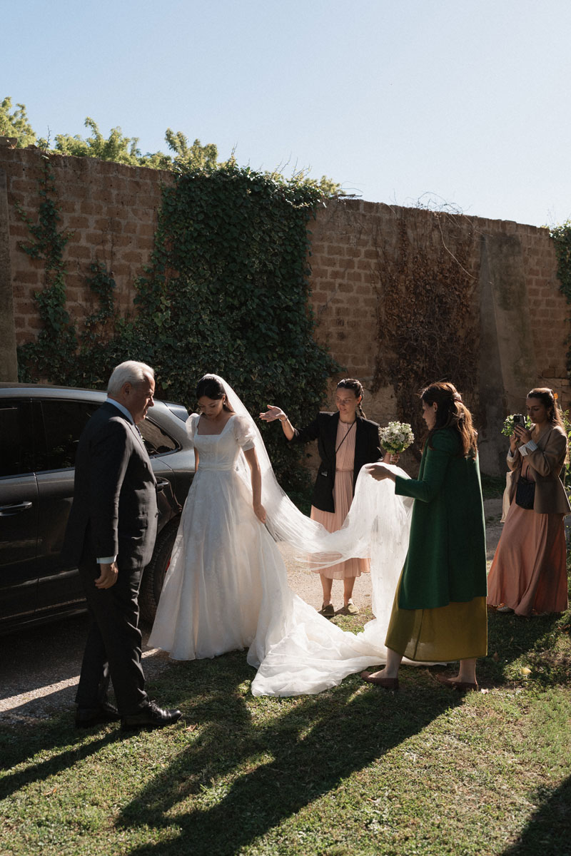 wedding at castello di palo laziale