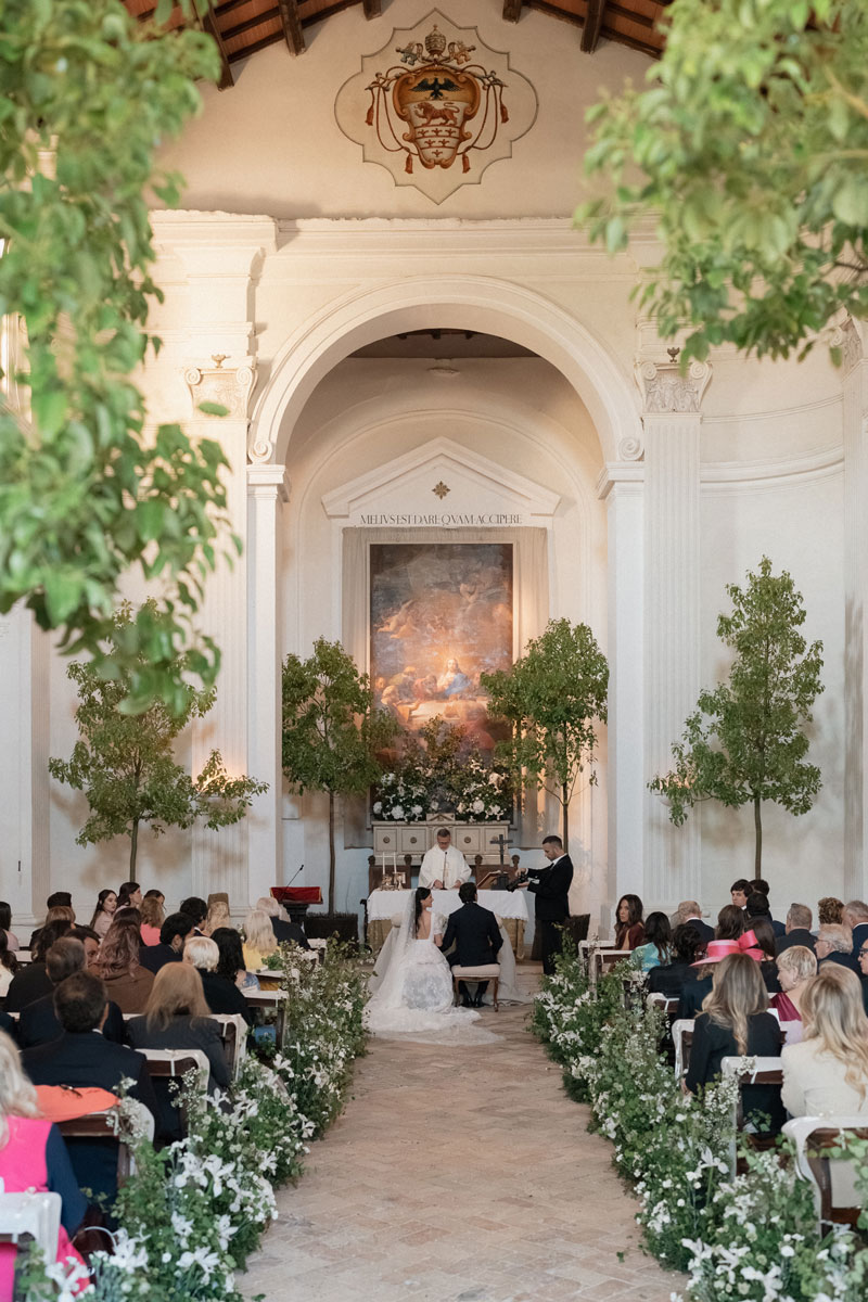 wedding at castello di palo laziale