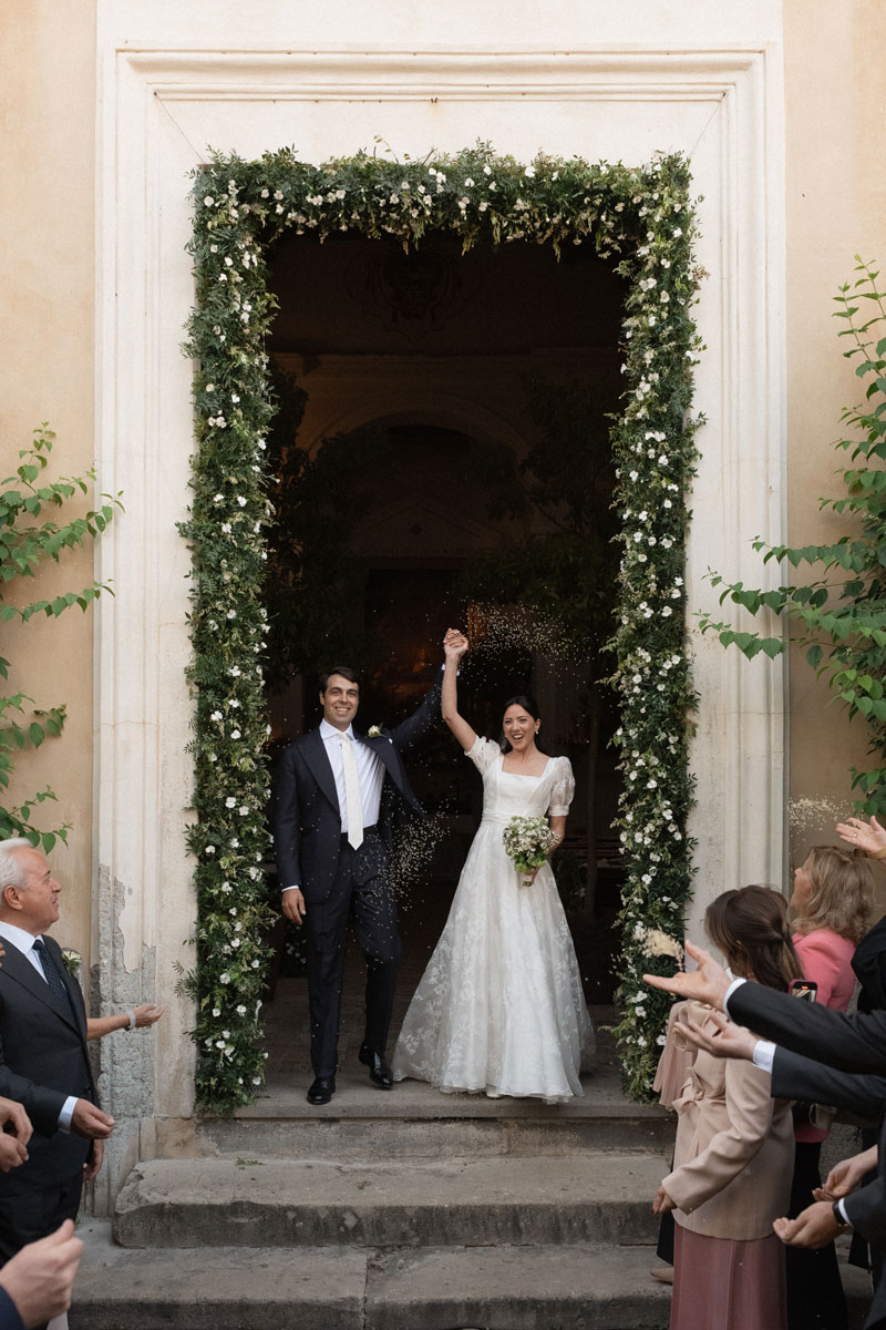 wedding at castello di palo laziale