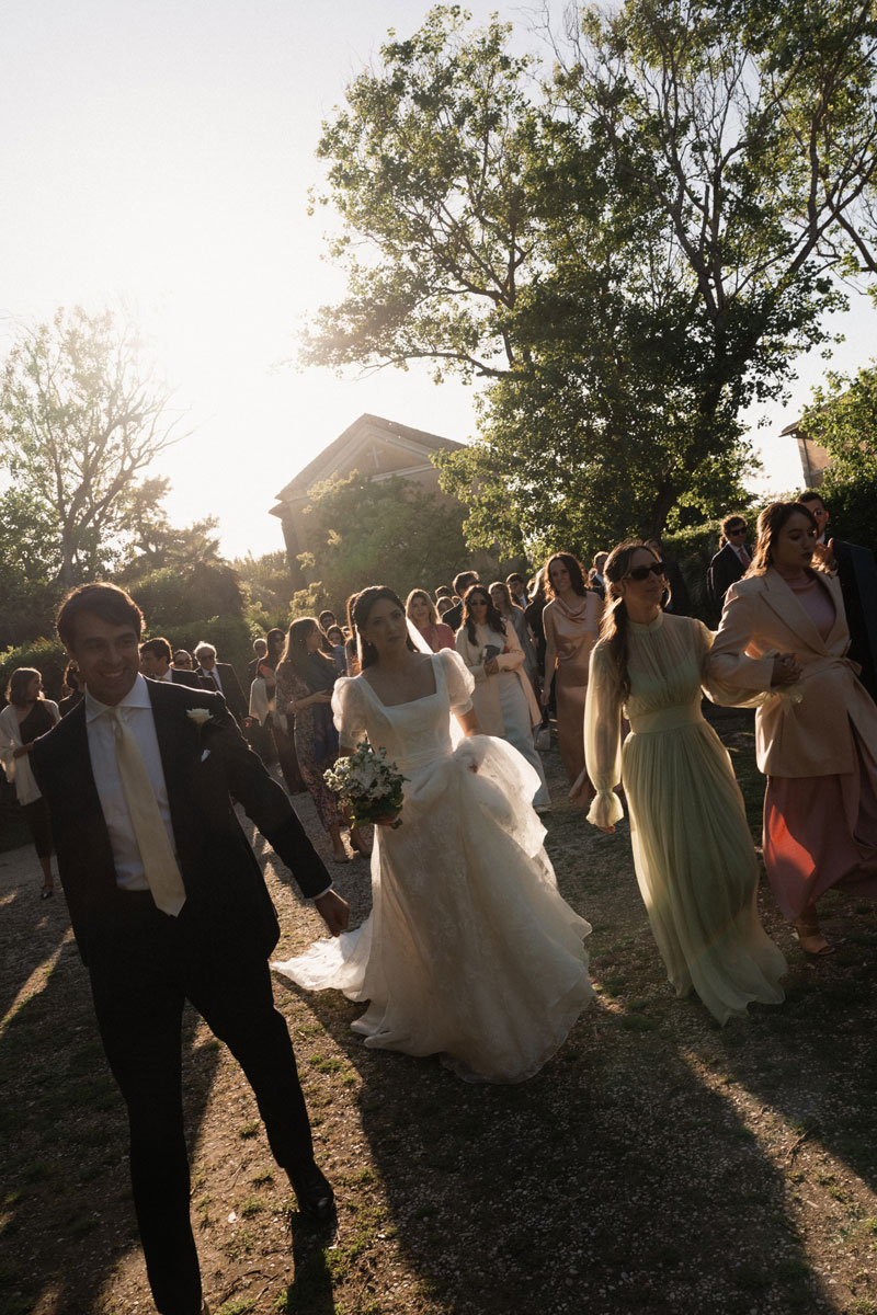 wedding at castello di palo laziale
